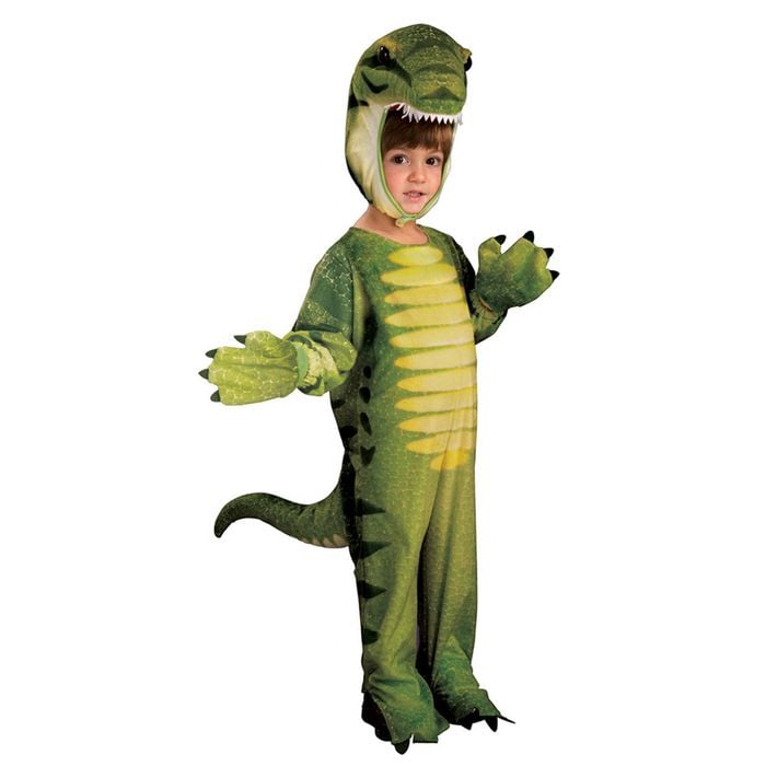 Dino-Mite Mythical Dinosaur Jumpsuit T-Rex Dress Up Party Costume Size Toddler