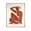 Maine & Crawford HE9753 Riya Print 90x70cm w/ Frame Wall Art
