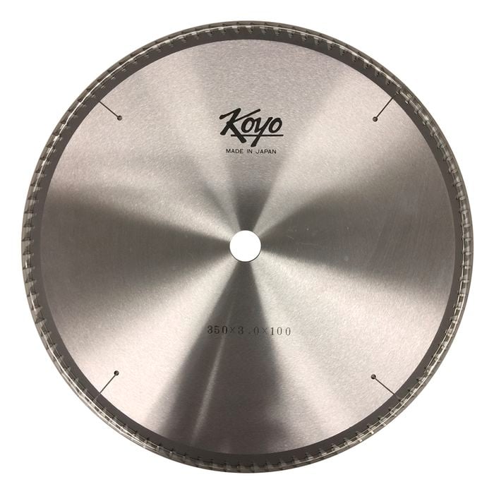 Koyo 350mm 100T 25mm Bore Circular Saw Blade For Timber Cutting