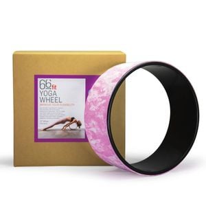 Yoga Wheel For Back Flexibility And Stretching