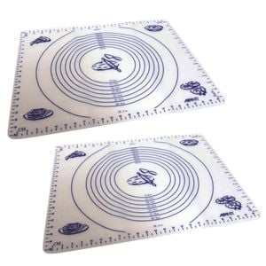 Avanti Silicone Pastry Mat 49.5 X 39cm Set Of 2