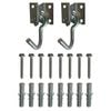 Vivere Double Hook Hardware Kit for hammock or hanging chair