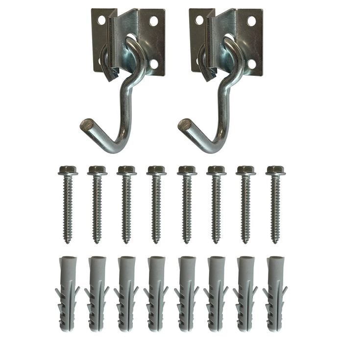 Vivere Double Hook Hardware Kit for hammock or hanging chair