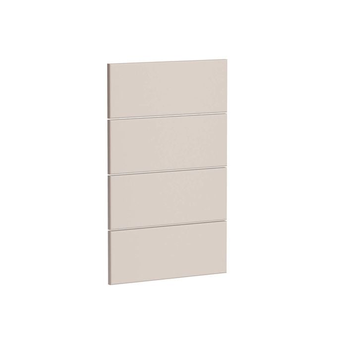 Kaboodle 450mm Cannellini Modern 4 Drawer Panels