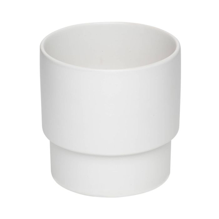 Eden 16cm White Eclipse Indoor Pot