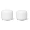 Google Nest WiFi Home Mesh Router 2 Pack GA00822 - 1 Base Unit and 1 Wifi Points Unit