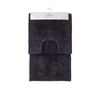 J.Elliot 2000GSM 2 Pce Dawson 100% Cotton Bath Mat Set Charcoal