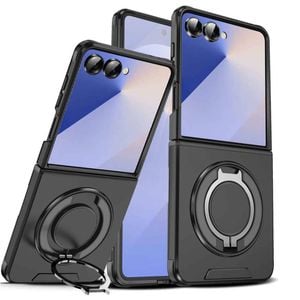 Soka Smooth Armor With Stand Case (suits Galaxy Z Flip 7) - Pink