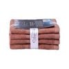4PK Ultimate Alanya Bathroom Face Washer/Towel 550Gsm Clay