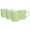 Argon Tableware Coloured Coffee Mugs - 350ml - Pack of 4