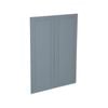 Kaboodle 900mm Heritage Danish Blue Medium Pantry Doors - 2 Pack
