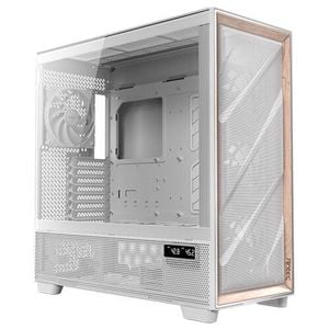 Antec Flux Atx Case - White Premium Birch Trim