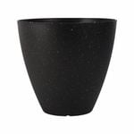 Northcote Pottery 37cm Black Terrazzo Self Watering Pot