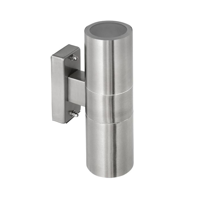 Brilliant Stainless Steel Coolum Up Down Exterior Wall Light