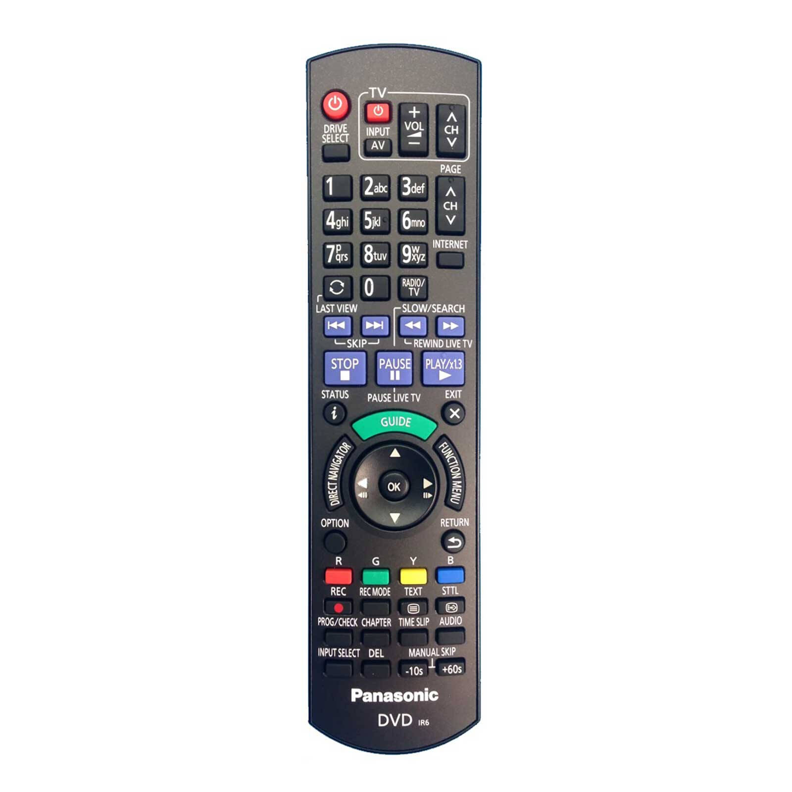 Panasonic N2QAYB000980 Genuine Original DVR Remote Control = NOW