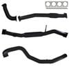 Ignite Exhausts Dump Back For Nissan Gu Patrol 2.8l Td Wagon 3" Inch / Hot Dog 409 Stainless Steel