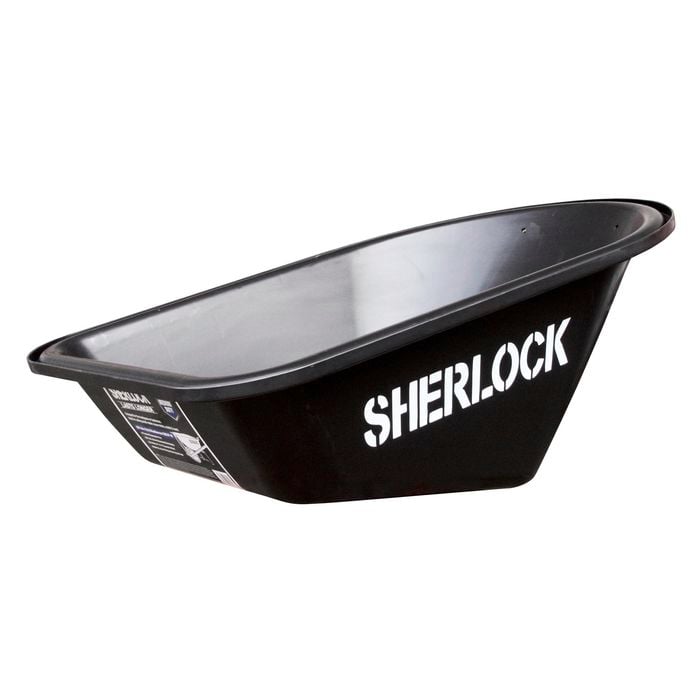Sherlock 100L Poly Medium Duty Wheelbarrow Tray