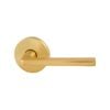 Gainsborough Satin Brass Avant Alba Passage Set With Latch