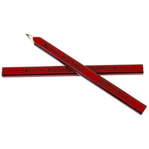 Blackedge Builders Pencil Medium Red