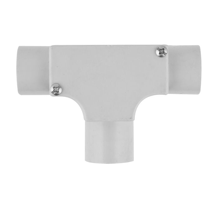 Deta 25mm Grey Conduit Fittings Inspection Tee