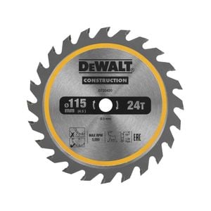DeWALT Construction 115mm x 24T Circular Saw Blade
