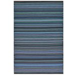 Reversible Outdoor Plastic Mat - Chatai Rongoli - Grey- 90x150cmcm