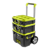 Ryobi LINK 3 Piece Rolling Storage Set