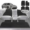 6D Diamond Car Floor Mats for Toyota GR86 2022-Current-Full Set-Black-Outback GT