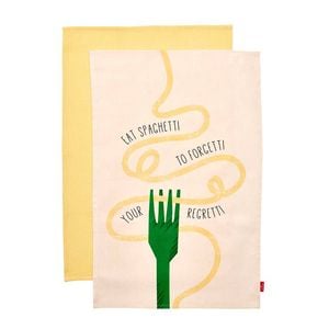 Ambrosia Set Of 2 Novelty Tea Towels