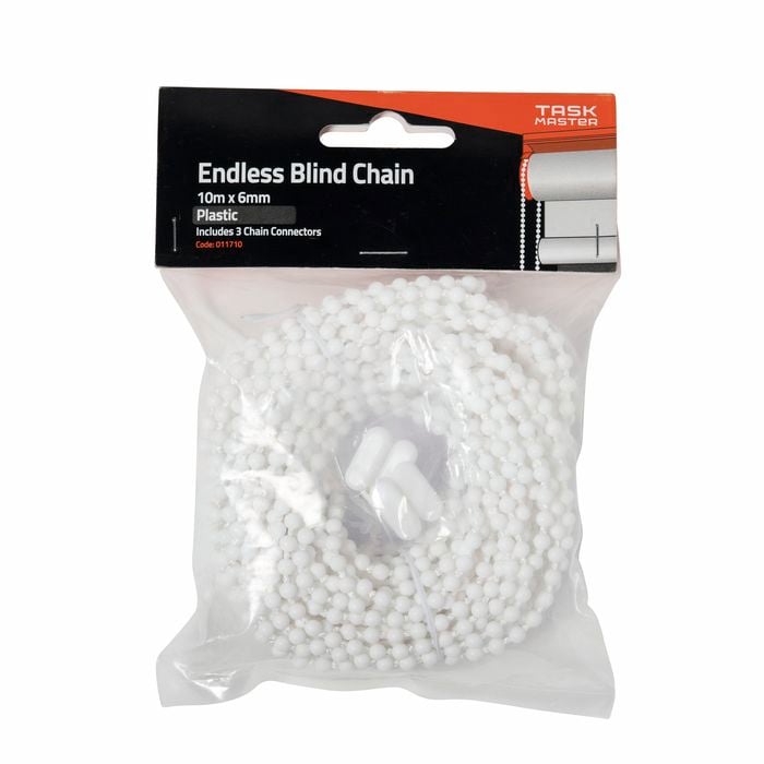 Taskmaster 10m x 6mm Plastic Endless Chain