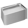 SOGA 12 Pack Gastronorm GN Pan 1/1 Stainless Steel Tray 2cm Deep