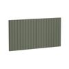 Kaboodle 1000mm Saltbush V-Groove Fridge Cabinet Doors - 2 Pack