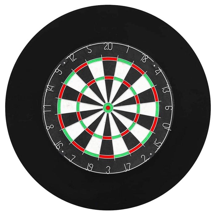 vidaXL Professional Dartboard Surround Ring Dart Catch Ring Wall Protector EVA