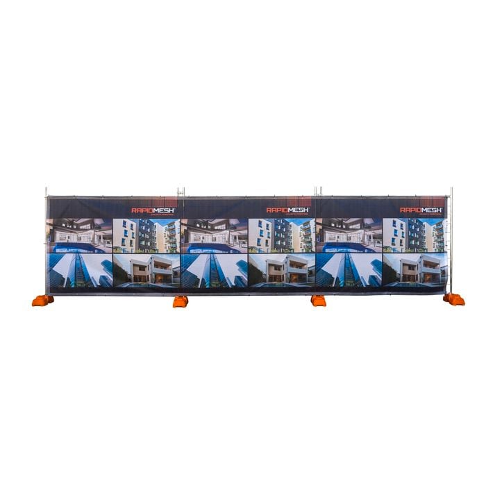 RapidMesh 1.8m x 50m Full Print Printed Banner