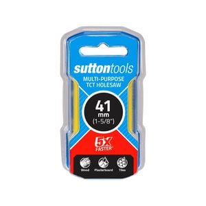 Sutton Tools 41mm TCT Multi-Purpose Seamless Holesaw