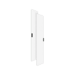 Lugna 2045 x 600 x 16mm White Double Doors - White 600mm