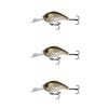 3x 13 Fishing 60mm Jabber Jaw Deep Crankbait Fishing Lures - Lucky Charm