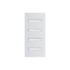 Parkwood 2040 x 920 x 40mm Entrance Door Fibreglass Duramax Smooth UP FLAR12SS
