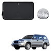 Front Windscreen Sun Shade for Subaru Forester 2002 - 2008 (SG 79V) - Standard 150 x 85 cm - Black