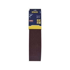 IRWIN 100 x 914mm 80G Sanding Belts  - 3 Pack