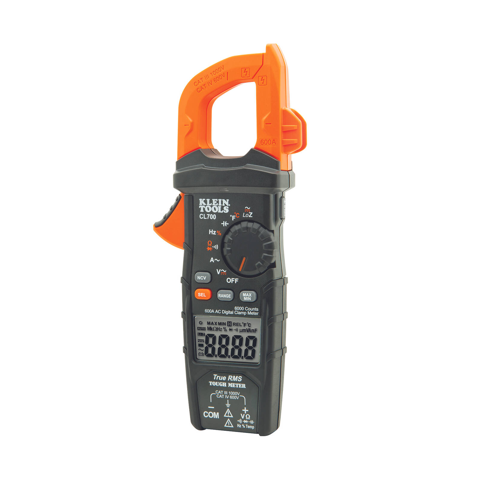 Klein Tools Digital Clamp Meter, AC Auto-Ranging TRMS CL700