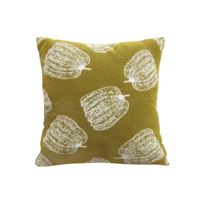 SOGA 50cm Green Throw Pillow – Autumn Harvest Pumpkin