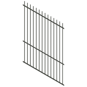 ProtectorAl 350 - 1200 x 1800mm Woodland Grey Raked 16-30º Picket Top Pool Fence Panel