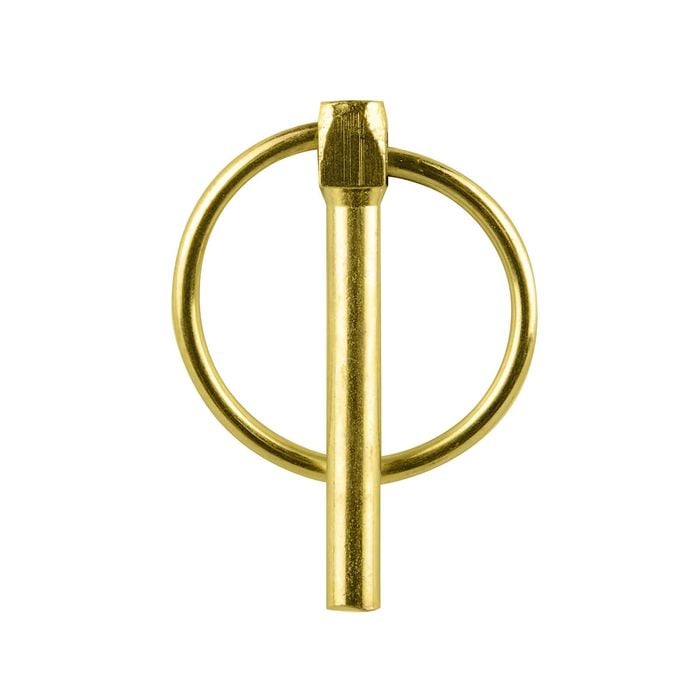 Pinnacle 5mm Yellow Zinc Plated Lynch Pin - 2 Pack