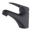Estilo 35mm Matte Black Serena Cast Basin Mixer
