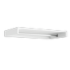 Lugna 900-1199mm Crisp White Custom Hat Shelf