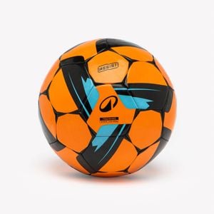 Decathlon - Training Ball Resist Size 5, Machine Stitched, Rubber Coating - Orange - 5