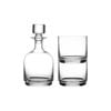 3pc Maxwell & Williams Diamante Stacked 450ml Decanter/350ml Tumbler Clear