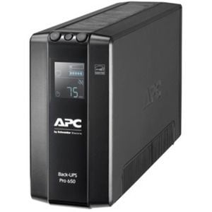 APC by Schneider Electric Back-UPS Pro BR650MI UPS Tower - 650VA - Rechargeable