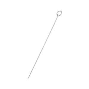 Vogue Metal Skewer Stainless Steel With Hooked End 255mm 10" Bbq Kebab Utensil